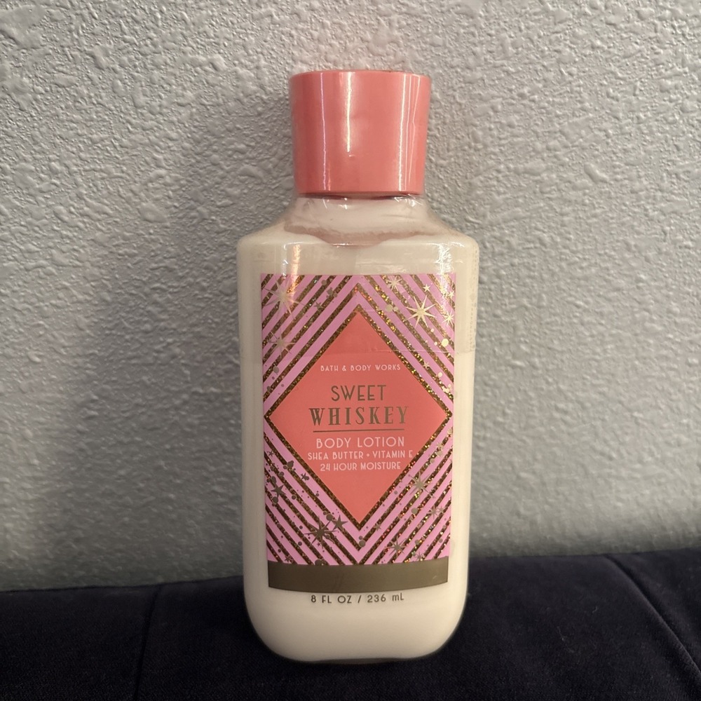 Bath & Body Works SWEET WHISKEY Body Lotion Shea Butter 8 Oz New Sealed